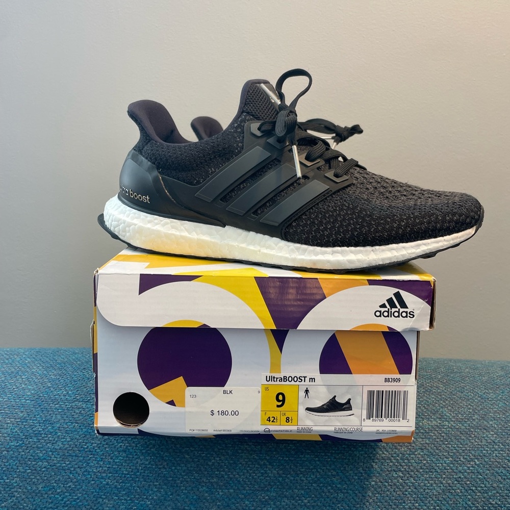 Adidas UltraBOOST Black Running Shoes
